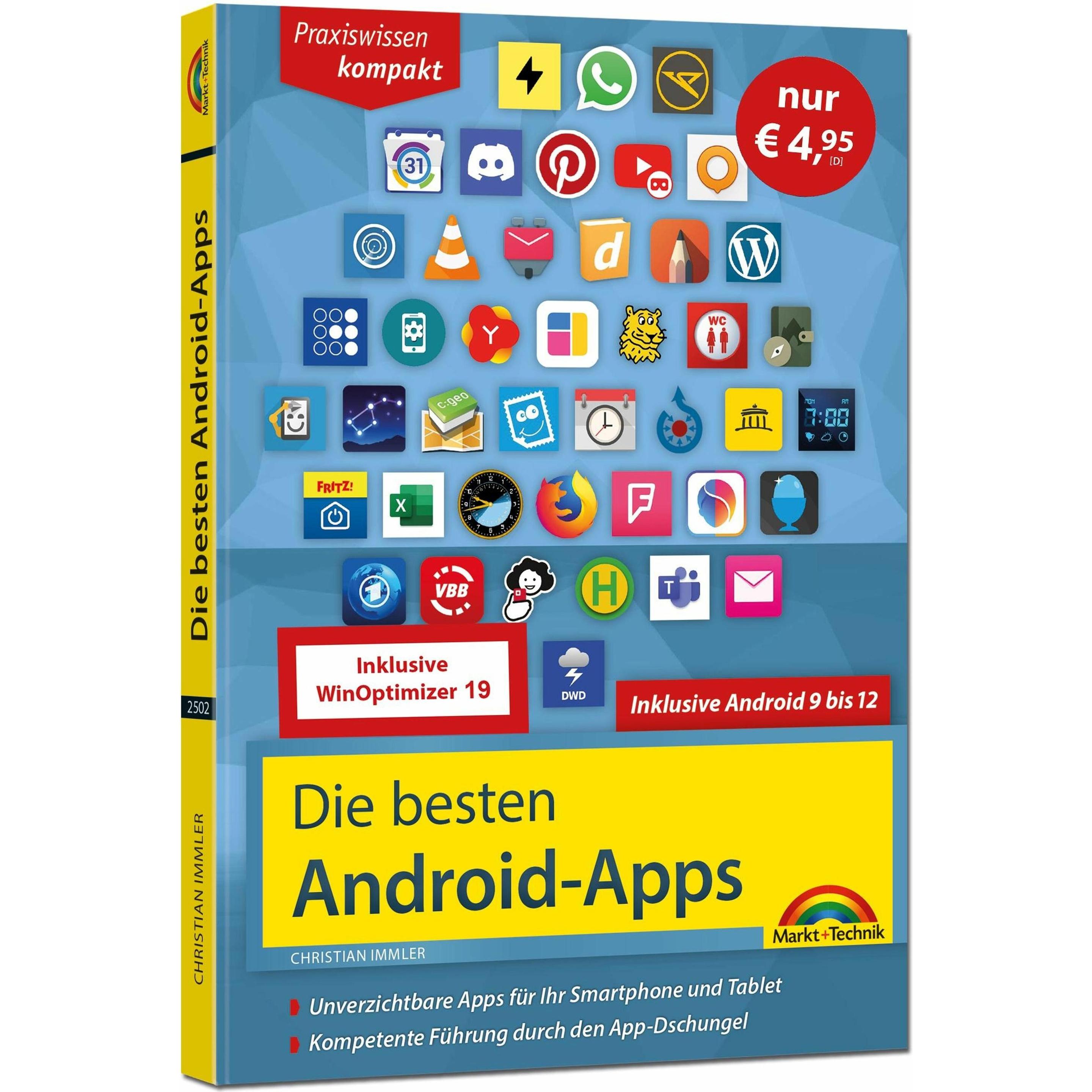 Die besten Android-Apps: Für dein Smartphone und Tablet - aktuell zu Android 12, 11, 10 und 9, Fachbücher von Christian ...