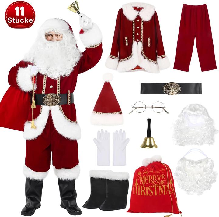 Produktbild Boveco Weihnachtsmann Kostümset (L)