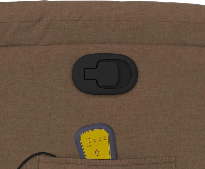 Immagine prodotto vidaXL Poltrona massaggiante con ausilio in tessuto