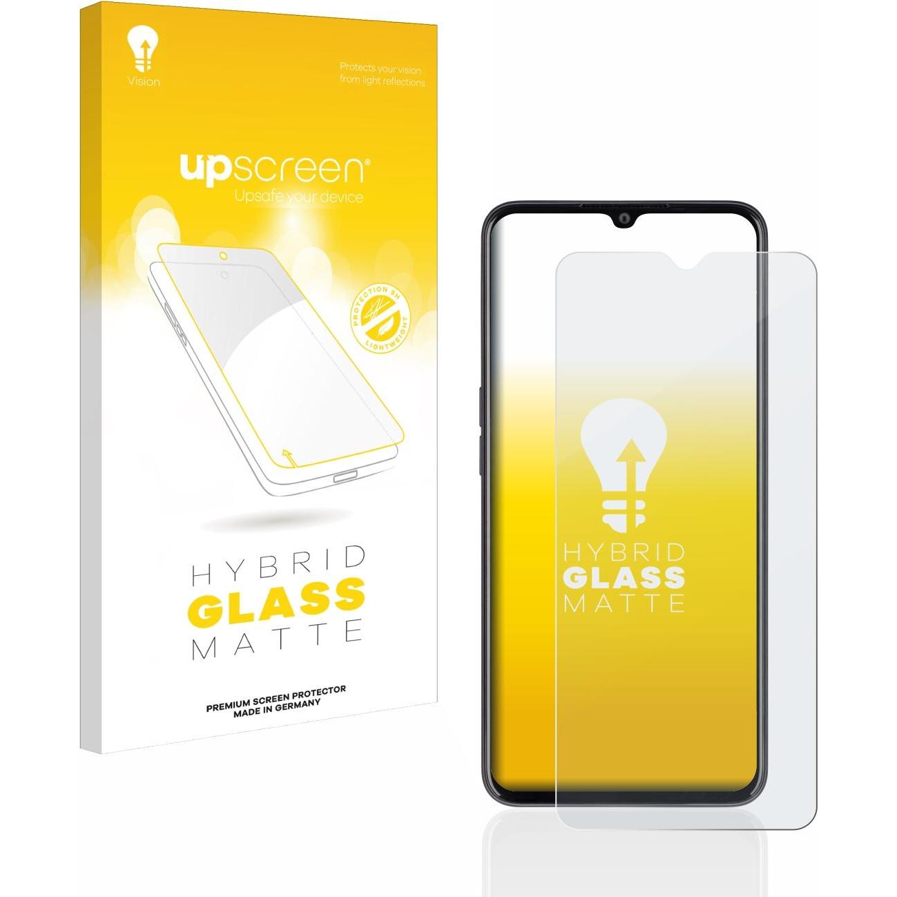 upscreen Reflection Shield Panzerglasfolie Matt (1 Stück, Oppo A77 5G), Smartphone Schutzfolie, Grau