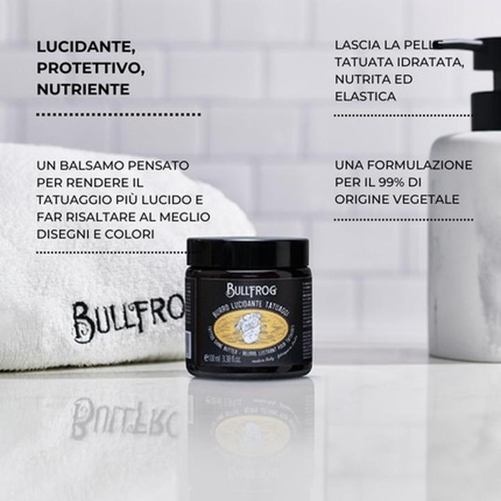Actual product image Bullfrog Tattoo Shine Butter (100 ml, Cream)