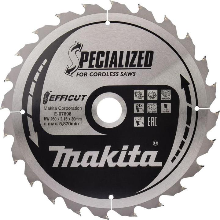 Produktbild Makita EFFICUT Sägeblatt E-07705