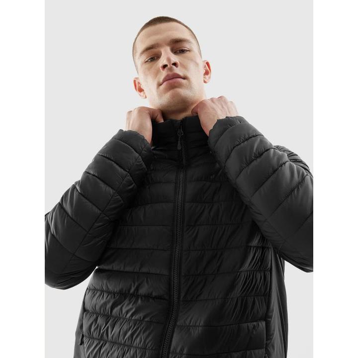 Actual product image 4F Men's down jacket M239 jet black 4FAW23TDJAM239 20S (M)