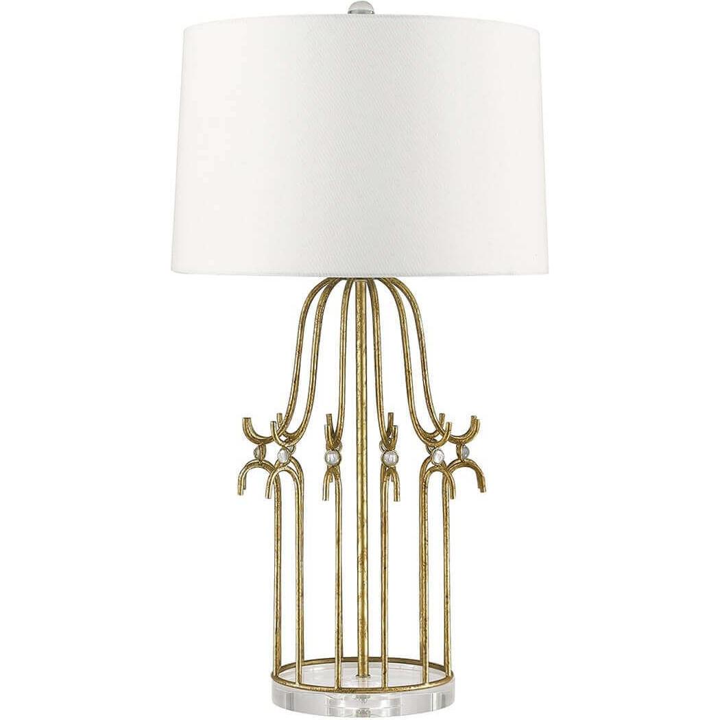 Gilded Nola, Tischlampe, Stella (E27)