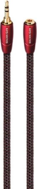 Produktbild Audioquest Golden Gate 3,5mm - 3,5mm Female - Hifi Hoofdtelefoon Verlengkabel (2 m, AUX Kabel)
