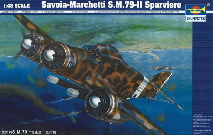 Immagine prodotto Trumpeter Savoia Marchetti SM-79 II Sparviero