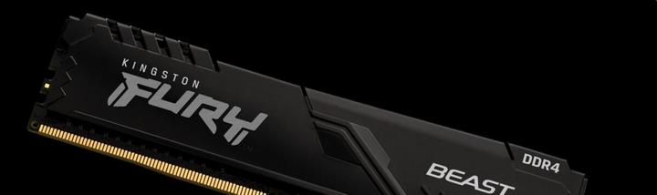 Actual product image Kingston FURY Beast (2 x 32GB, 3200 MHz, DDR4-RAM, DIMM)