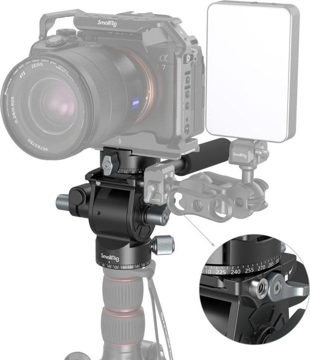 Immagine prodotto SmallRig Fluido leggero (Testa video)