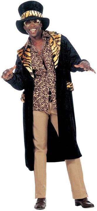 Actual product image Widmann Big Daddy Pimp costume for men (S)