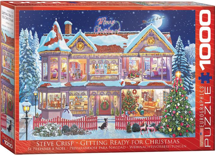 Actual product image Eurographics Christmas preparations (1000 pieces)