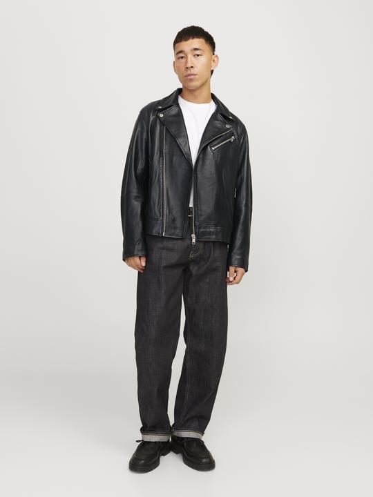 Produktbild Jack & Jones Lederjacke Lederjacke (L)