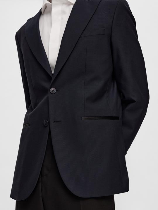 Actual product image Selected Jacquard blazer