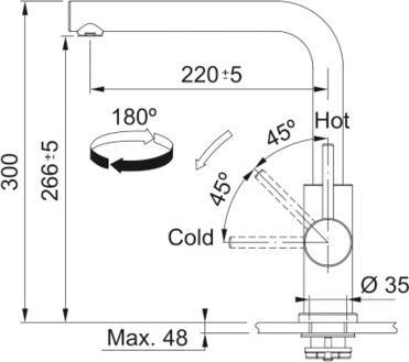 Actual product image Franke Smart Glenda