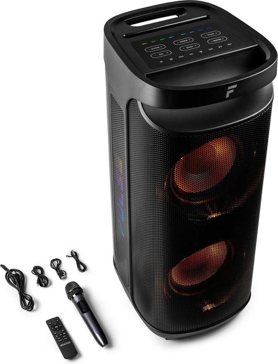 Produktbild Fenton Bluetooth Speaker Pulse200 Schwarz (12 h, Akkubetrieb, Netzbetrieb)