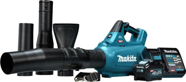 Makita UB001GT101 Souffleur sur batterie incluant une batterie 4,0Ah et 5,0 Ah (en solde) (Fonctionnement sur batterie, Aspirateurs à feuilles)