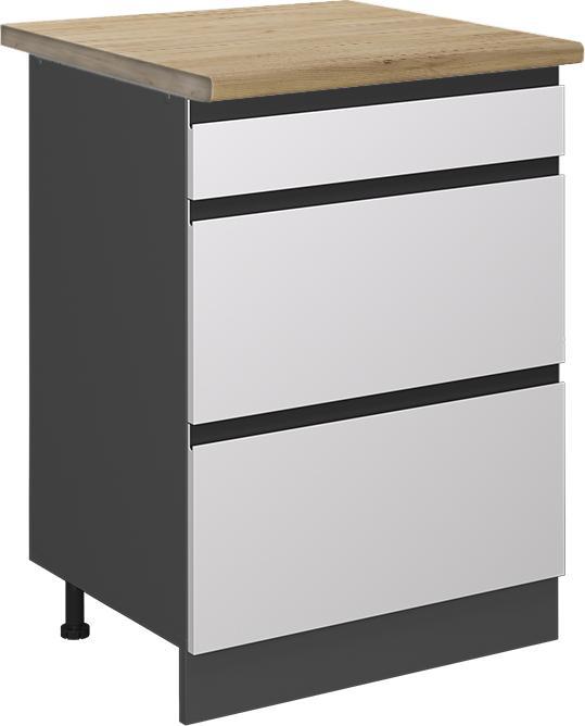 Produktbild Vicco Schubladenunterschrank R-Line (60 x 60 x 81.5 cm)