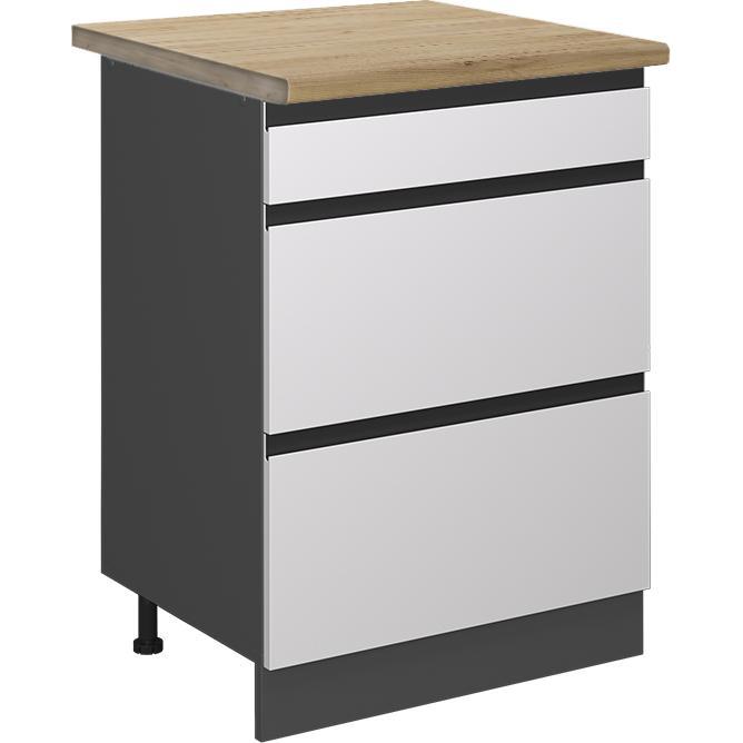 Vicco, Regal, Schubladenunterschrank R-Line (60 x 60 x 81.5 cm)