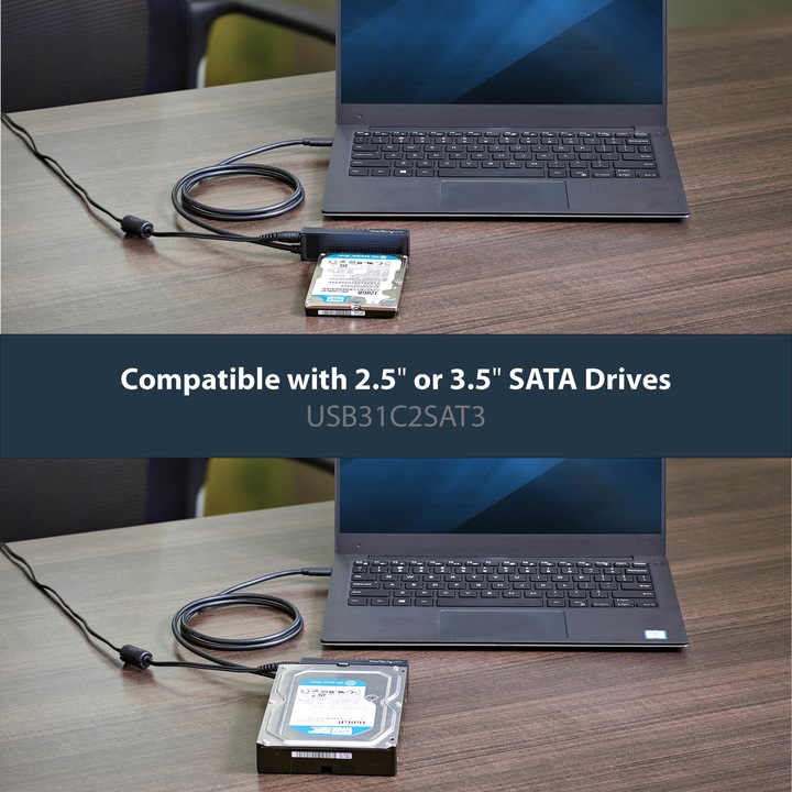 Immagine prodotto StarTech Cavo Adattatore USB-C A Sata (USB-C, 1 Porti)