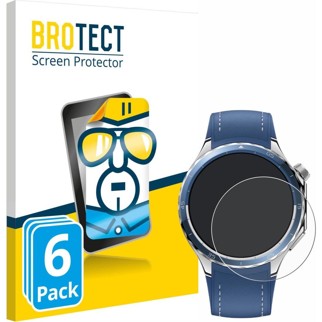 BROTECT Schutzfolie Displayschutz Displayschutzfolie Folie Klar Transparent, Smartwatch Schutzfolie, Transparent