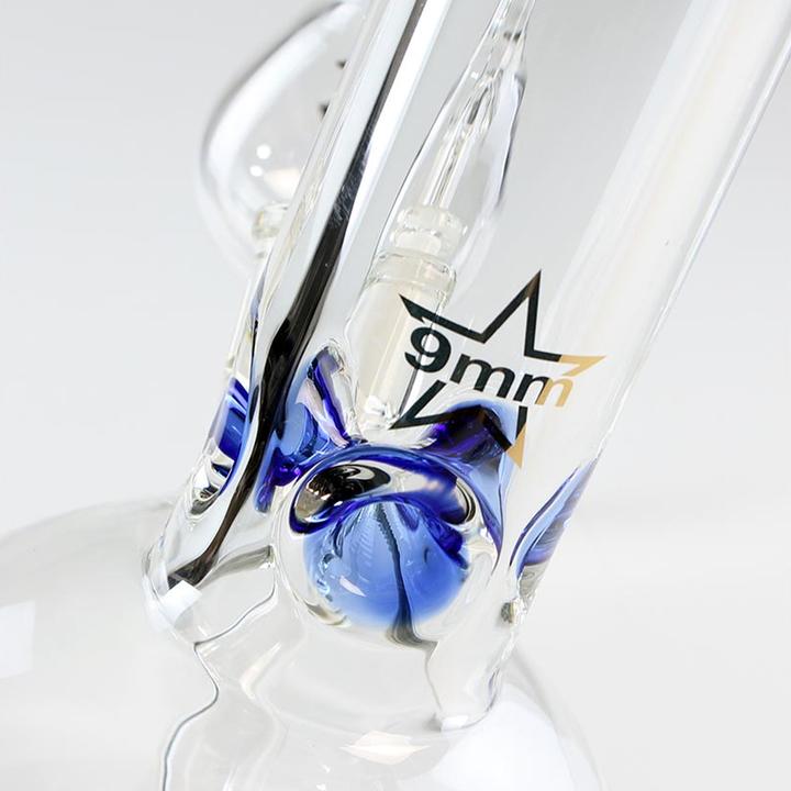 Produktbild Black Leaf Ice Bong 9mm mit Vorkühler 44.5cm