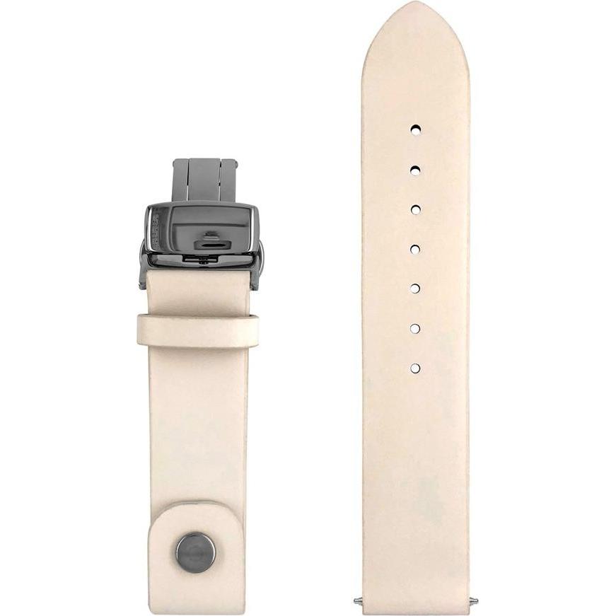 Zeppelin Lederarmband weiss 18 mm (Leder) (9L3691798017C18)