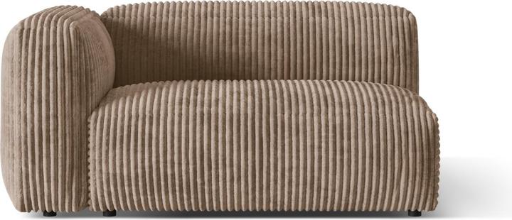 Image du produit Micadoni Chauffeuse Gauche, "Martina", 1 Place, 160x106x75 Fabriqué en Europe (1 place, Canapé modulaire)
