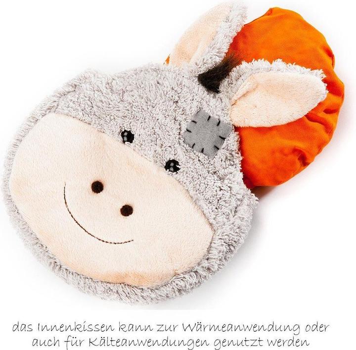 Actual product image Grünspecht My little warming friend Donkey (12 x 12 cm)
