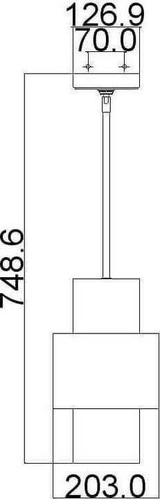 Immagine prodotto Elstead Lighting Kenney lampada a sospensione E27 sunrise argento (E27)
