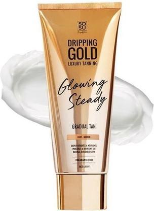 Produktbild Sosu Glowing Steady Gradual Tan - Self-tanning Cream - 200ml (Selbstbräunungsspray, 200 ml)