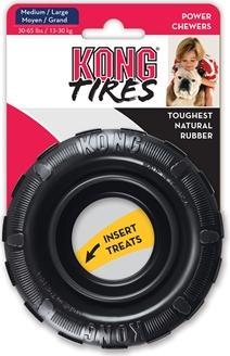 Productafbeelding KONG Dog Toy Extreme Banden zwart M (11.5x11.5c (Speeltje voor honden, Breng)