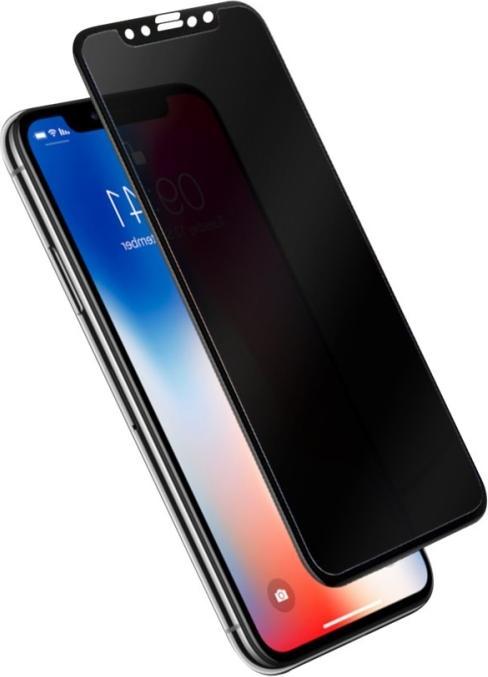Produktbild Kapsolo Blickschutzfilter Displayglas - vollflächiges gehärtetes Privacy Schutzglas / Te (10 Stk., Apple iPhone 11 Pro)