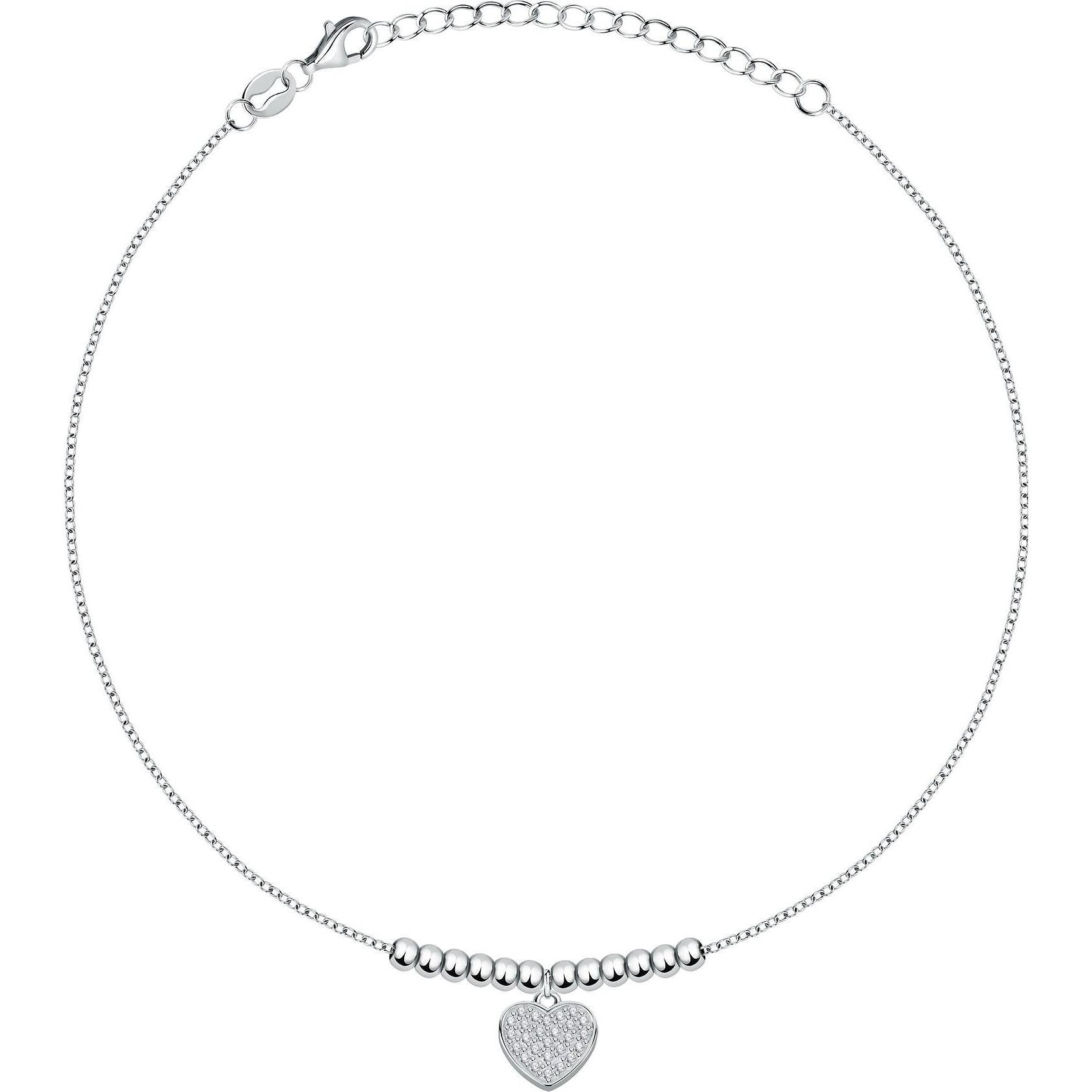 Christ, Fussschmuck, Fusskette, (Recycelt, 925er Silber, 23 cm)