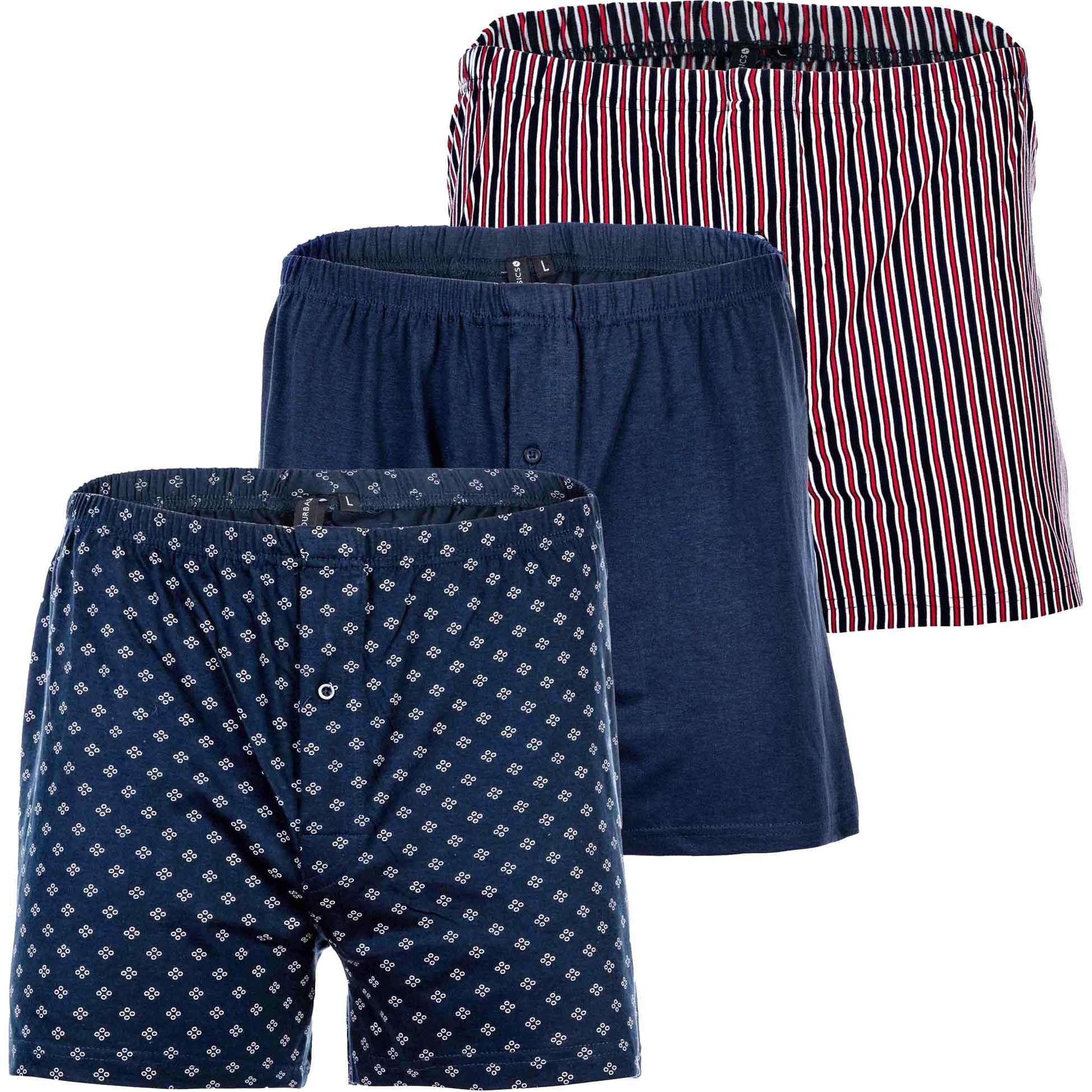 Your Basics, Herren, Unterhosen, Boxershort Casual Locker sitzend, (XXL)