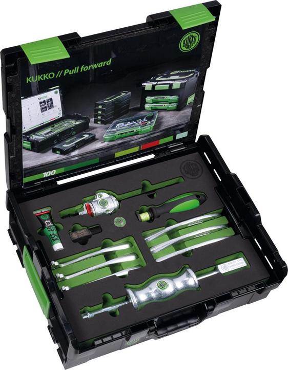 Actual product image Magni KUKKO K-486-1-22 3-arm combination puller set with locking mechanism