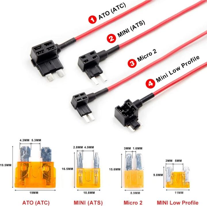 Image du produit Viofo 4PCS Circuit Fuse Tap