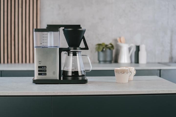 Actual product image Melitta Coffee machine One stainless steel 1031-01