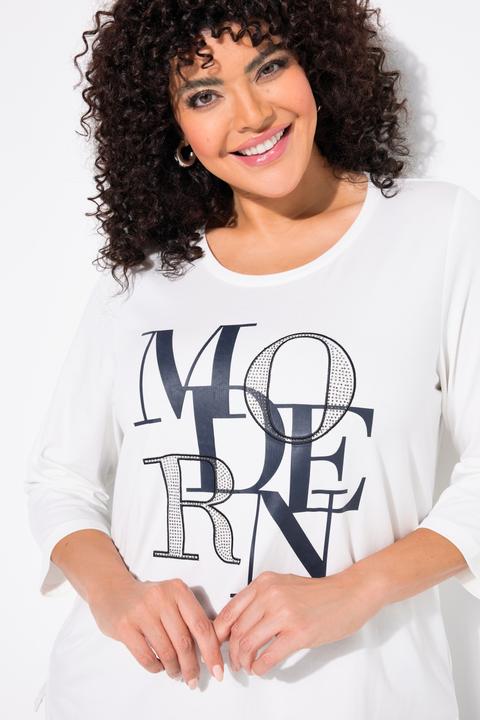 Produktbild Ulla Popken Shirt, Modern, Classic, Rundhals, 3/4-Arm (56)