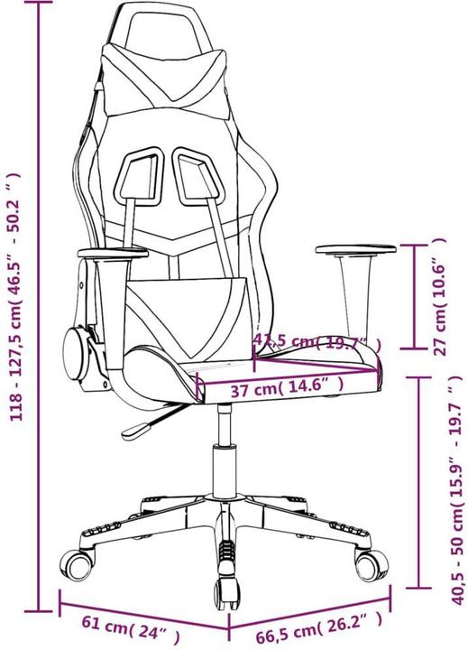 Image du produit vidaXL Gaming-Stuhl