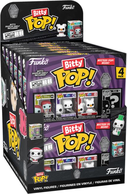 Actual product image Funko Bitty Pop! 4-Pack: The Nightmare Before Christmas (1 piece - assorted)