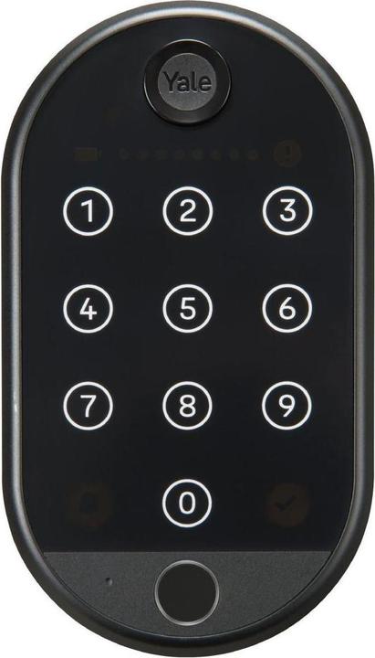 Actual product image Yale YA-05-303000-BL - Linus Smart Keypad 2 Fingerprint (Electronic numerical code, Fingerprint)