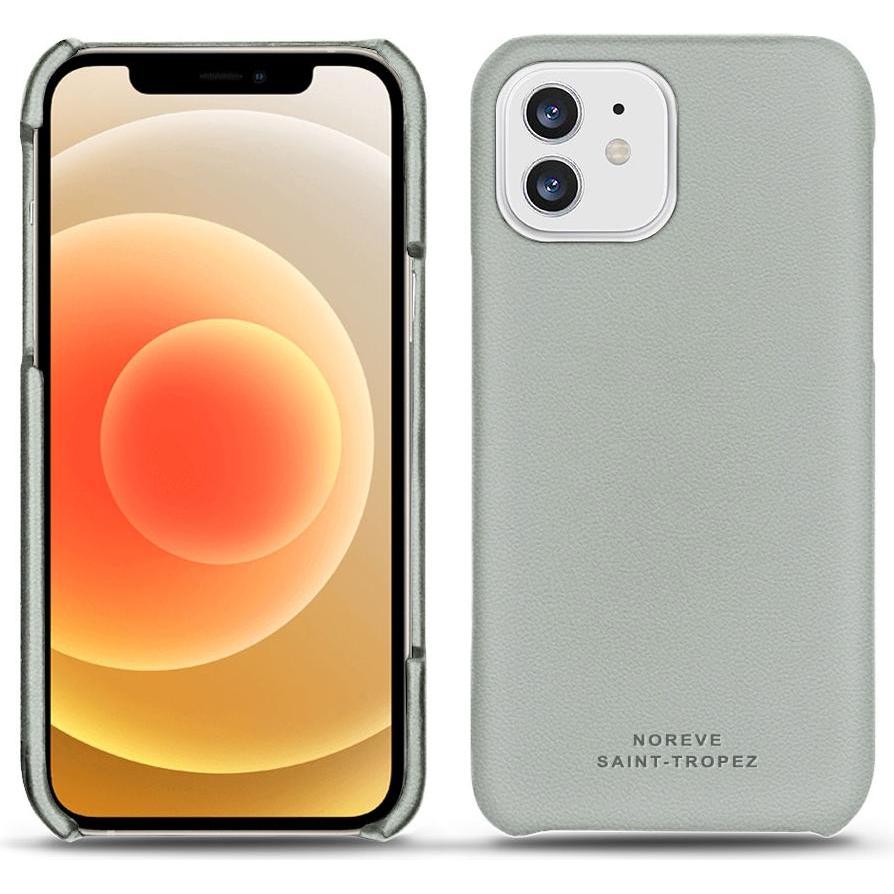 Thumbnail - Noreve Lederschutzhülle (Apple iPhone 12), Smartphone Hülle, Grau