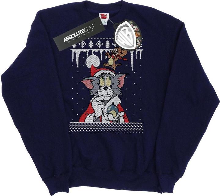 Produktbild Tom & Jerry Christmas Fair Isle Sweatshirt (S)