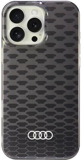 Audi IML Stitching Pattern MagSafe iPhone 16 Pro Max 6.9" czarny/black hardcase AU-IMLMIP16PM-Q5/D3- (Apple iPhone 16 Pro Max)