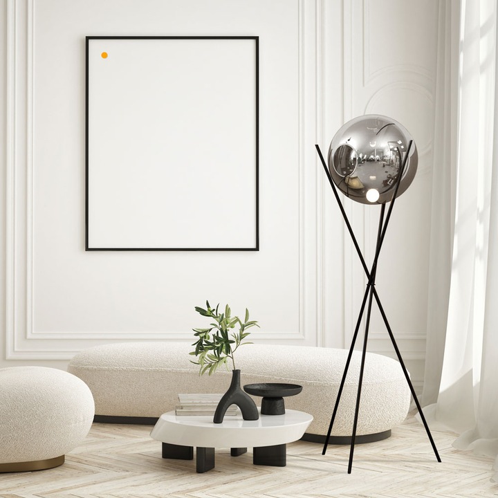 Produktbild s.luce Sphere Glas-Stehlampe 40cm (E27)