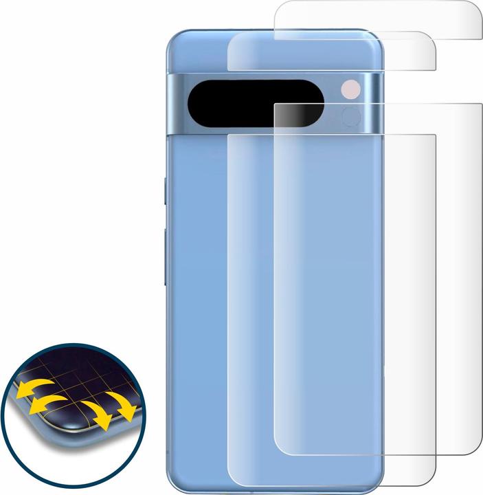 Actual product image BROTECT Full cover screen protector (2 Piece, Google Pixel 8 Pro)