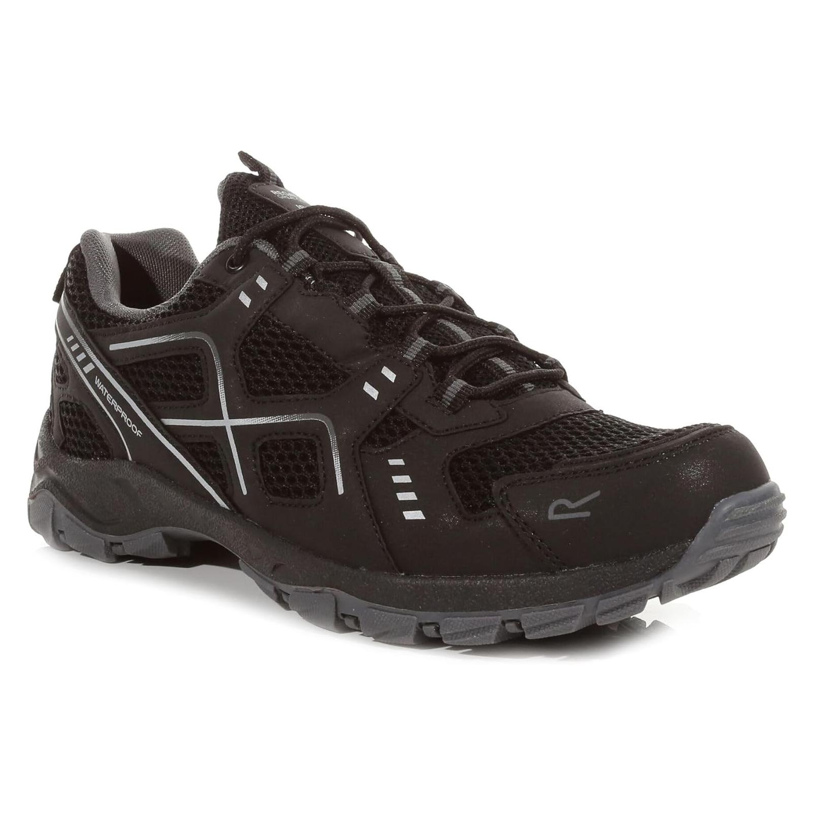Regatta, Herren, Wanderschuhe, Laarzen Heren Waterproof Ademend Vendeavour (39), Schwarz, Grau