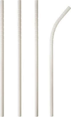 Produktbild Papstar Strohhalme pure flexibel braun (100x)