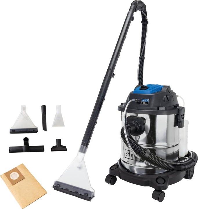 Immagine prodotto Scheppach Aspirapolvere spray e lavaggio SprayVac20 (Aspirapolvere a umido e a secco)