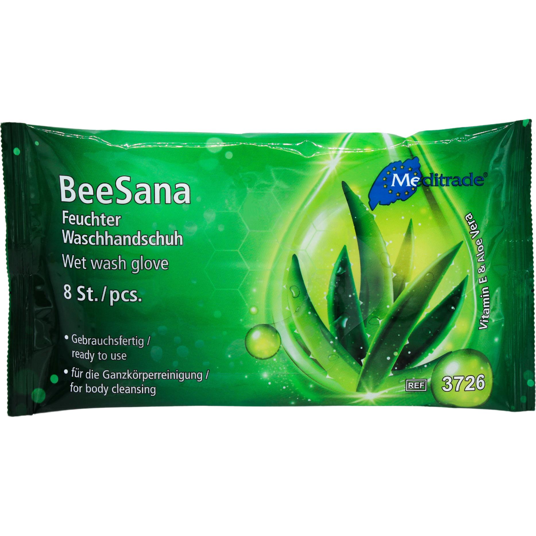 Thumbnail - Meditrade BeeSana Feuchter Waschhandschuh