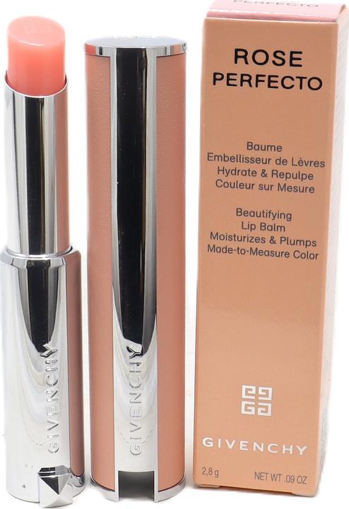 Actual product image Givenchy Rose Perfecto tinted lip balm 2.8 g - Shade: N001 Pink Irresistible (Lip balm)